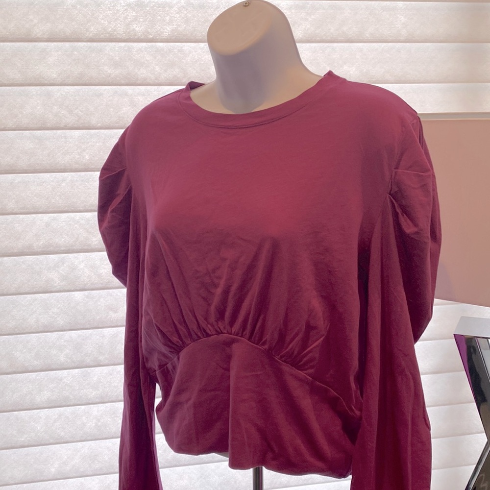 Bobi crop top dark pink/ fushia